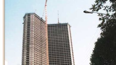 تحلیل برج مسکونی بین المللی تهران با طرح سه بعدی برج