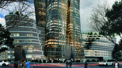 پاورپوینت نمونه موردی برج های دوقلو آیسان تبریز